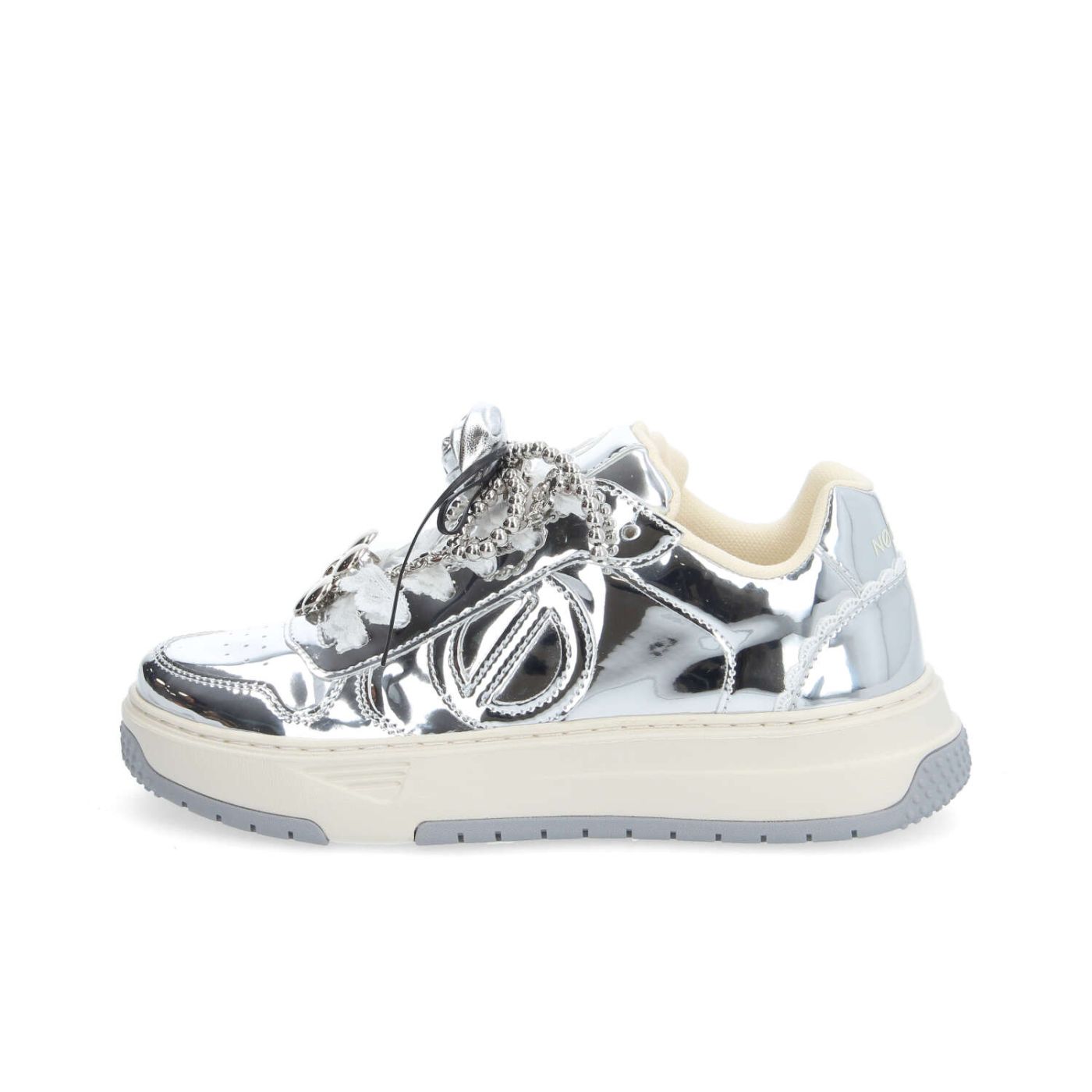 ALISON SNEAKER W - MIRROR - SILVER
